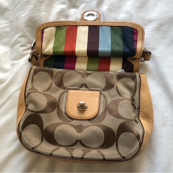 Coach Willis 70th ANNIVERSARY Legacy Signature Logo Bag - Picture 3 of 15